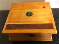 McCarthy Pie box-pine with Irish whiskey cake