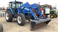 New Holland 8560 with loader