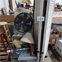 skid load - fans + other items