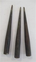(3) Vintage National St. Louis copper shell point