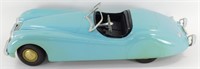 Doepke Model Toys 1950's Blue Jaguar Pressed