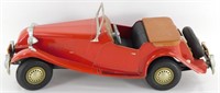 Doepke Model Toys 1950's MG TD Midget Pressed