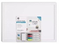 17"x23" Minimal Deco Dry Erase Board Value Pack