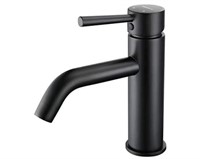 M.Black-One Handle Single Hole Bathroom Faucet