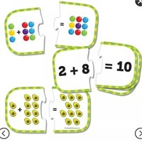 Math Addition Puzzle Cards Learning Resources