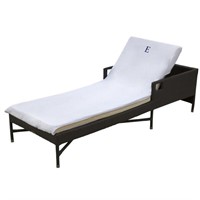Patio Chaise Lounge Cover - Letter E - Set of 2