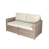 Nolia 58.2'' Wide Outdoor Wicker Patio Sofa