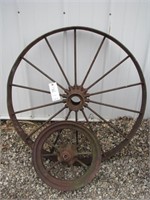 37" Steel Wagon Wheel and other