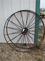 54" Steel Wagon Wheel