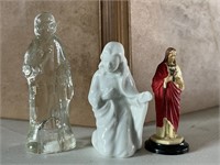 Lot of Small Religious Figurines