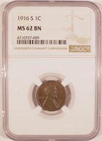 Select Mint State 1916-S Cent