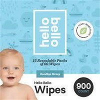 Hello Bello Baby Wipes-900 Count