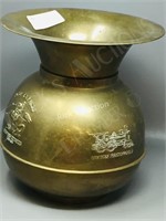 brass spittoon-Union Pacific RR & Pony Express