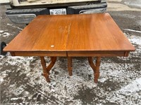 ANTIQUE TABLE WITH 2 BOARDS