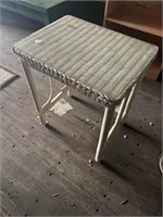 SMALL WICKER TABLE