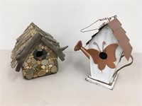 2 Rustic Birdhouses