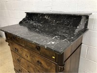 Marble Top Chest of Drawers