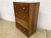 Pine 4-Drawer Chest of Drawers