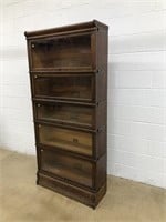 5 Section Globe Wernicke Stacking Bookcase