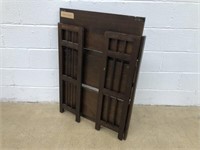 Wooden Folding Bookshelf