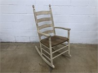 Modern Paint Distressed Rocking Chair