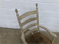 Modern Paint Distressed Rocking Chair