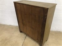 Antique Grain Painted Jelly Cupboard