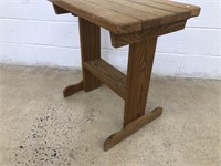 Wooden Patio Table