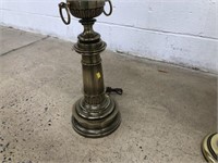 3 Brass Table Lamps