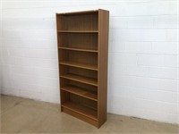 Modern Wooden Open Bookshelf
