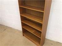Modern Wooden Open Bookshelf