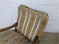 Upholstered Rocking Armchair