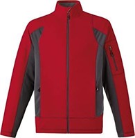 North End Generate Mens Textured Fleece Jacket - L