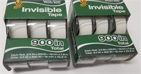 2 X 3 DUCK INVISIBLE TAPE