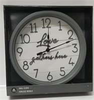 HOME TREND WALL CLOCK - 10"