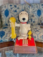 The Snoopy & Woodstock Telephone Lamp
