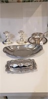Lot Silver Plate, Misc.
