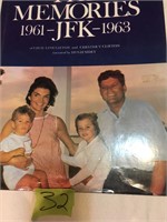 Memories JFK. book published 1975 good cond.