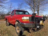 1997 Ford F-250 W/ & &1/2FT MEYERS PLOW 4WD