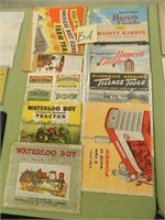 1940, 1952 & 1953 Massey-Harris Buyers Guides,