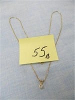 14kt Yellow Gold, 2.0gr. 18" Necklace with