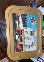 Tiltonsville fire department metal tray