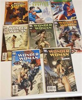DC comics as shown, superman and Wonder Woman
