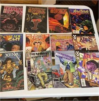 Miscellaneous comics as shown