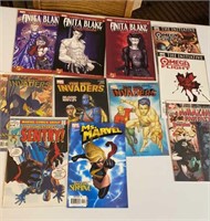 Marvel comics as shown