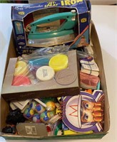 Box lot of miscellaneous toys and collectibles as