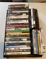 Box lot of DVDs as shown