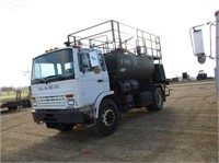 1997 Mack MS250P S/A Cabover Hydroseeder Truck,