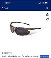 Camouflage sunglasses