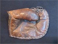 An Antique Baseball Glove